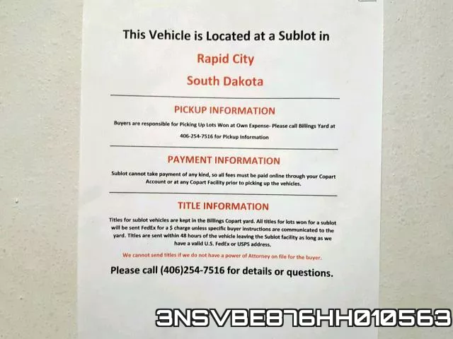 3NSVBE876HH010563 фото 8
