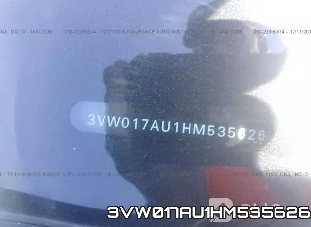 3VW017AU1HM535626 фото 8