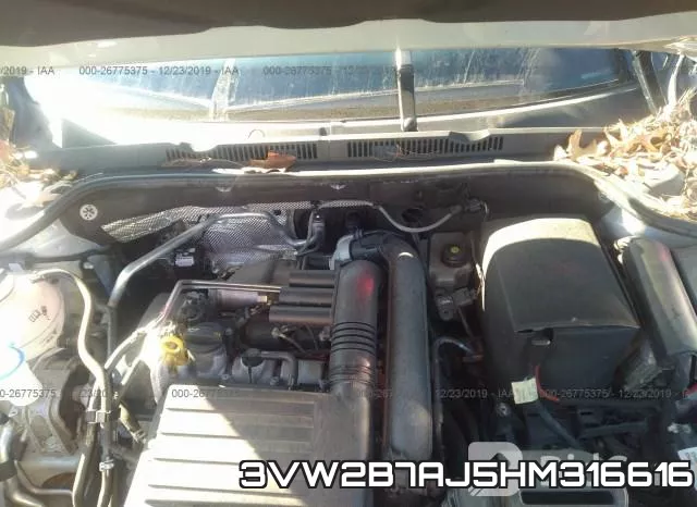 3VW2B7AJ5HM316616 фото 2