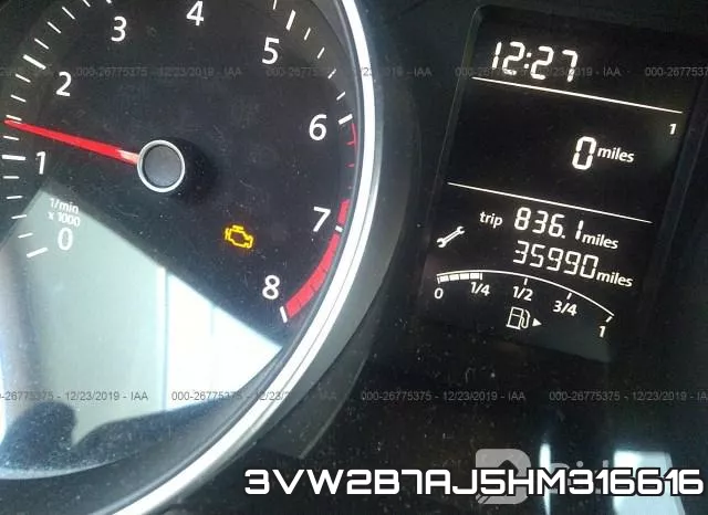 3VW2B7AJ5HM316616 фото 8