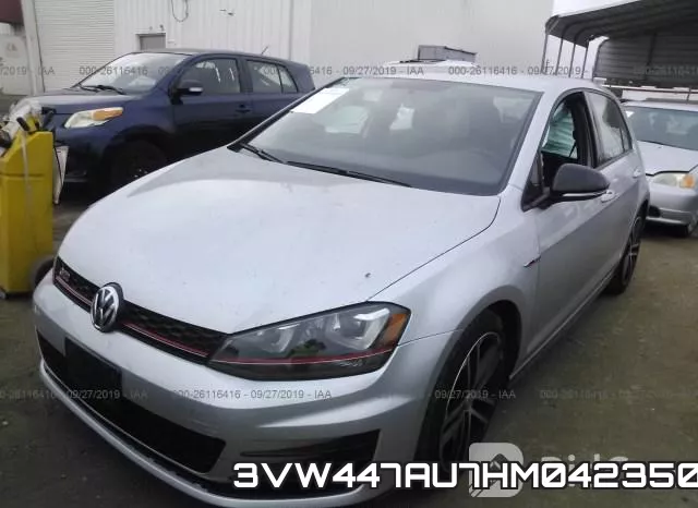 3VW447AU7HM042350 фото 3