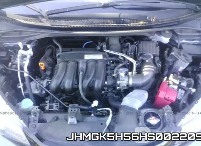 JHMGK5H56HS002209 фото 2