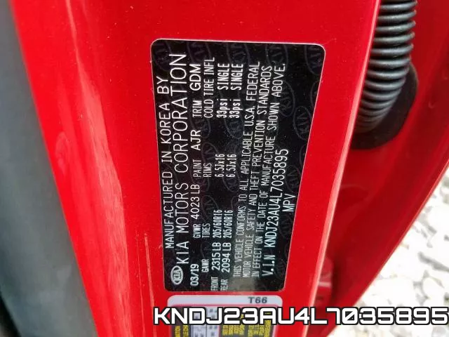 KNDJ23AU4L7035895 фото 2