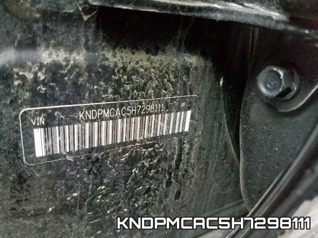 KNDPMCAC5H7298111 фото 2
