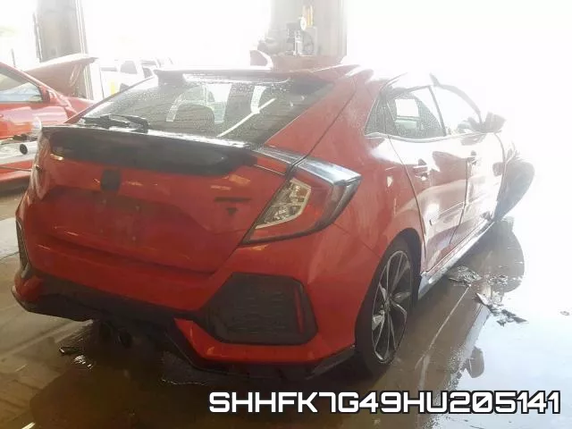SHHFK7G49HU205141 фото 4