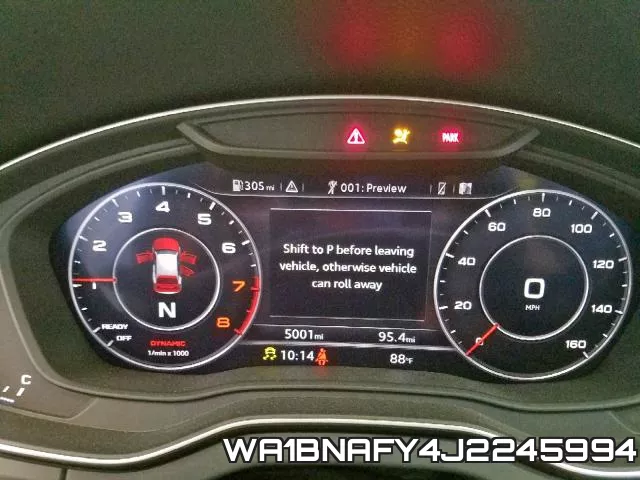 WA1BNAFY4J2245994 фото 8