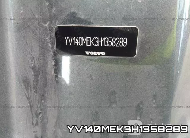YV140MEK3H1358289 фото 8