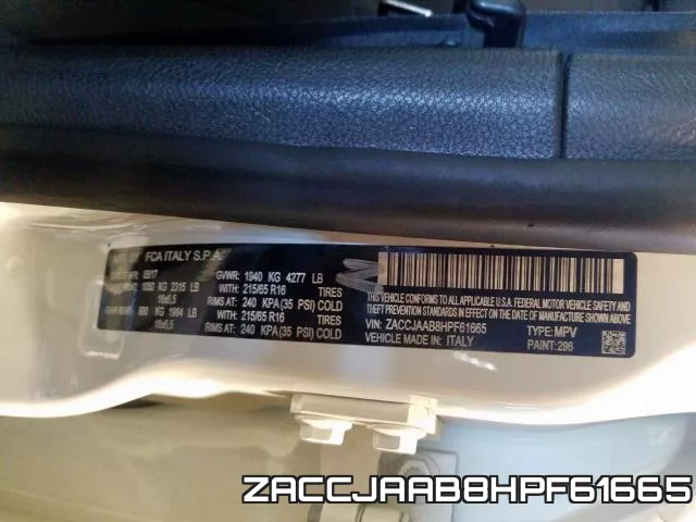 ZACCJAAB8HPF61665 фото 2