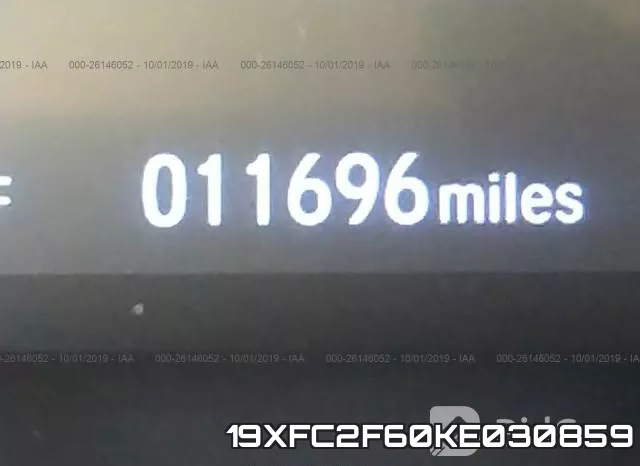 19XFC2F60KE030859 фото 8