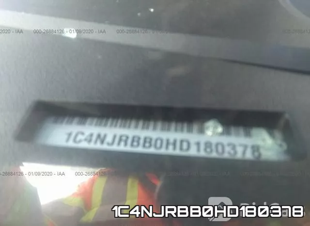 1C4NJRBB0HD180378 фото 9