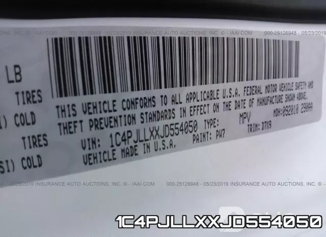 1C4PJLLXXJD554050 фото 10
