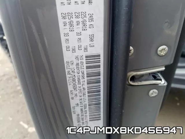 1C4PJMDX8KD456947 фото 2