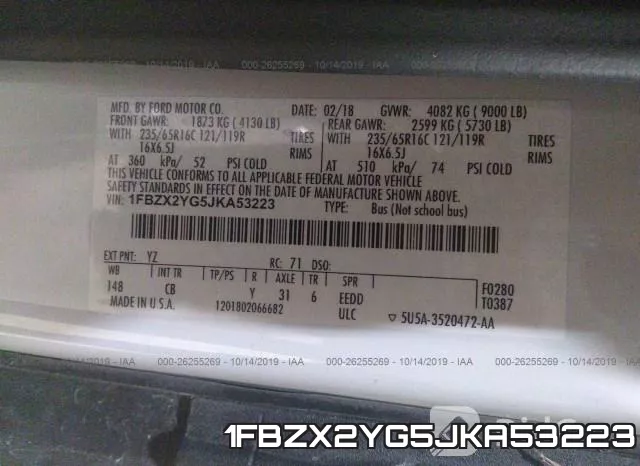 1FBZX2YG5JKA53223 фото 9