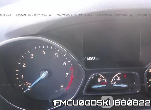 1FMCU0GD5KUB80822 фото 5