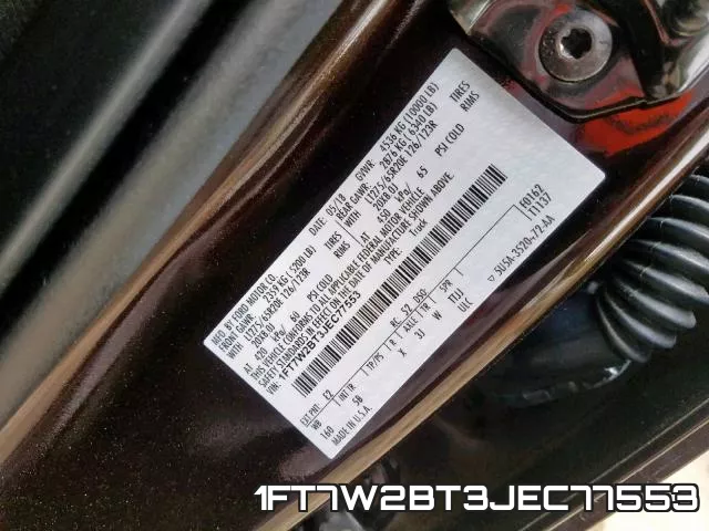 1FT7W2BT3JEC77553 фото 2