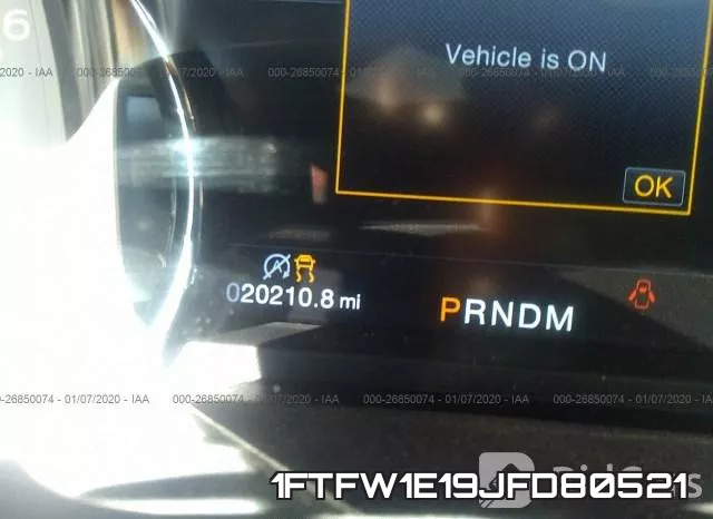 1FTFW1E19JFD80521 фото 8