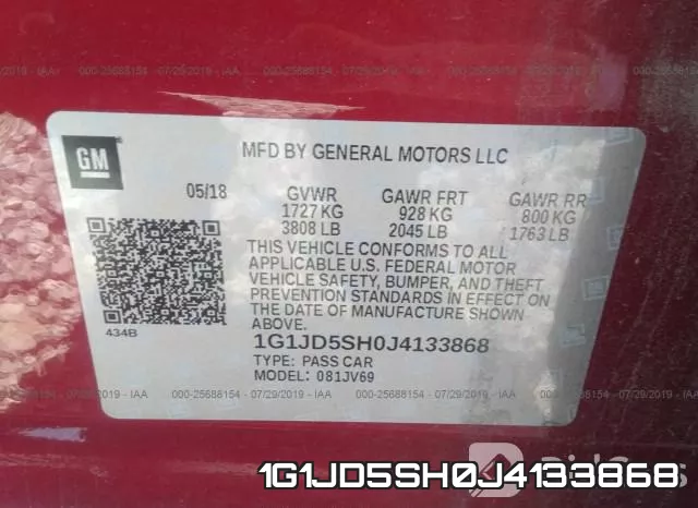 1G1JD5SH0J4133868 фото 8