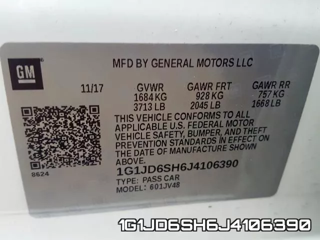 1G1JD6SH6J4106390 фото 2