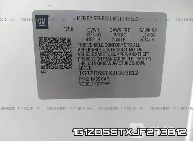1G1ZD5STXJF273812 фото 10