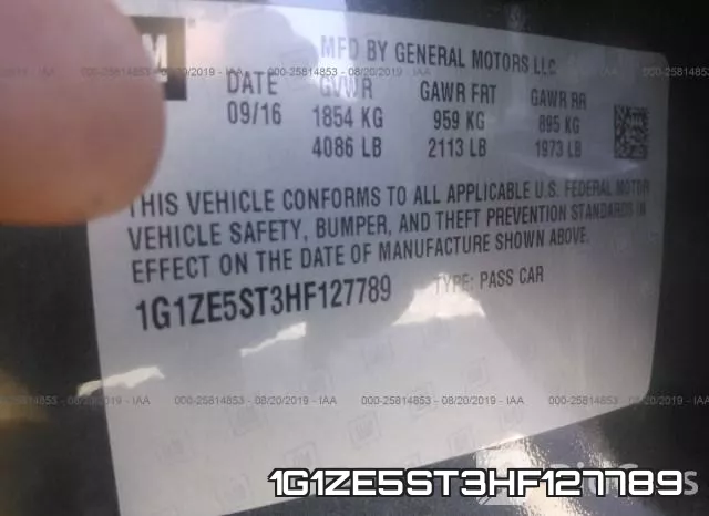 1G1ZE5ST3HF127789 фото 10