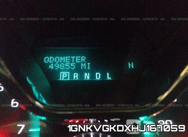 1GNKVGKDXHJ167059 фото 8