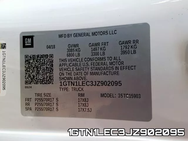 1GTN1LEC3JZ902095 фото 2