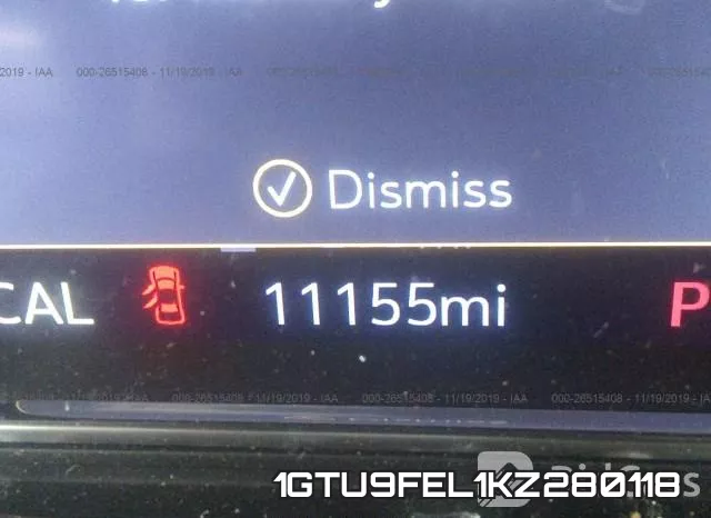 1GTU9FEL1KZ280118 фото 8