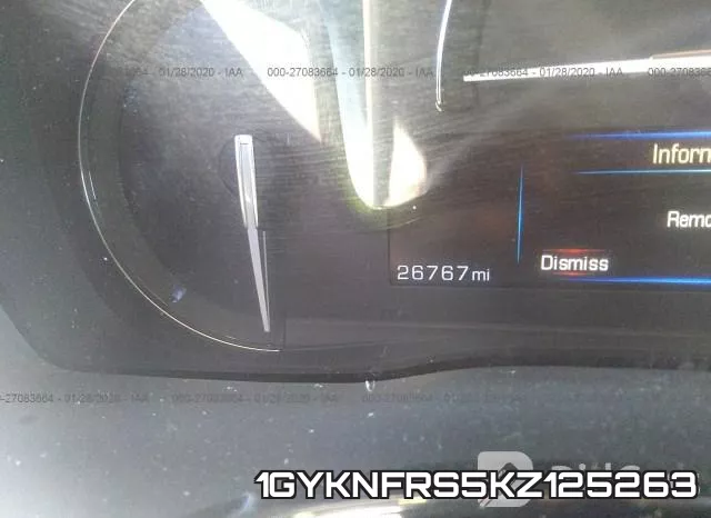 1GYKNFRS5KZ125263 фото 8
