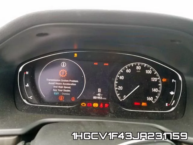 1HGCV1F43JA231759 фото 8
