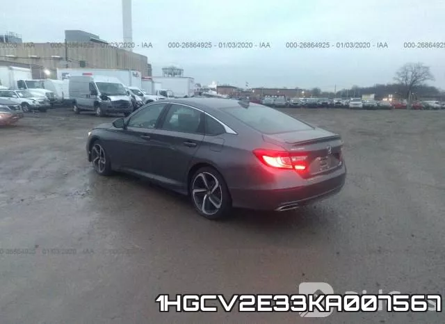 1HGCV2E33KA007567 фото 4