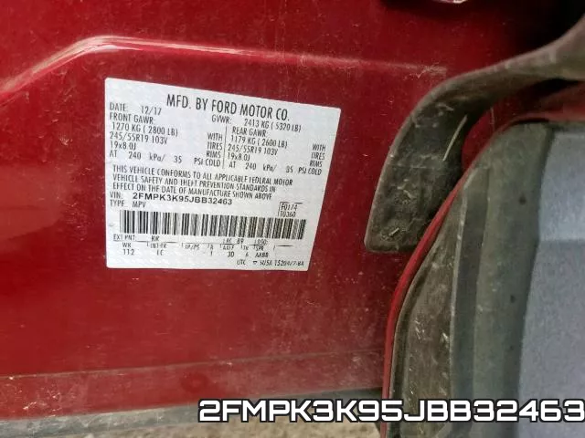 2FMPK3K95JBB32463 фото 2