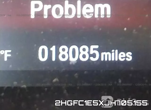 2HGFC1E5XJH705155 фото 8