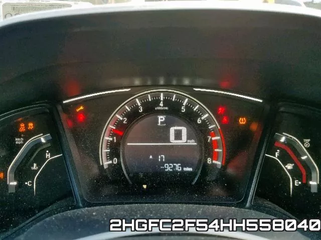 2HGFC2F54HH558040 фото 8