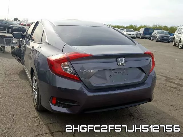 2HGFC2F57JH512756 фото 3