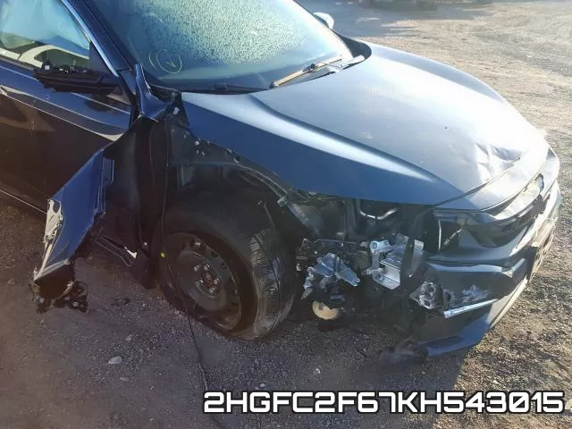2HGFC2F67KH543015 фото 8