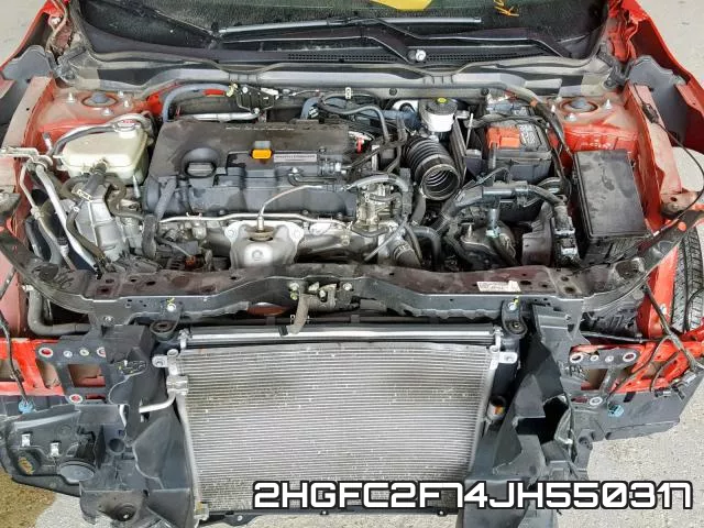 2HGFC2F74JH550317 фото 8