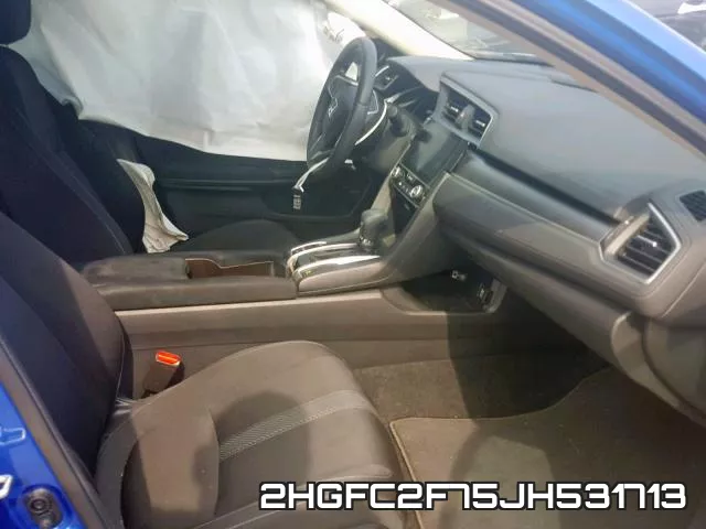 2HGFC2F75JH531713 фото 5