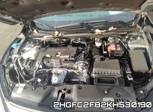 2HGFC2F82KH530190 фото 2