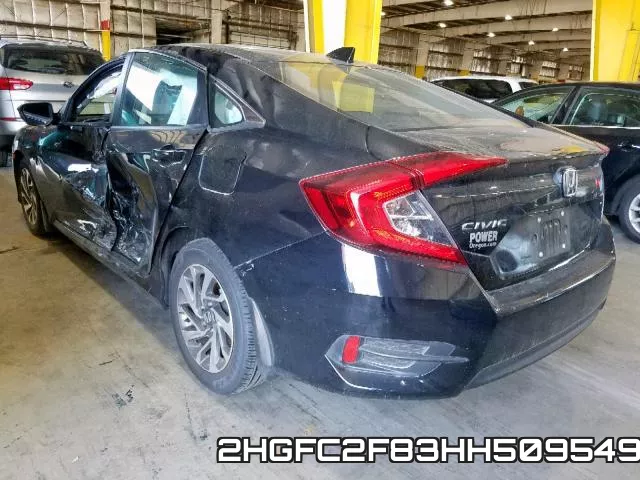 2HGFC2F83HH509549 фото 4