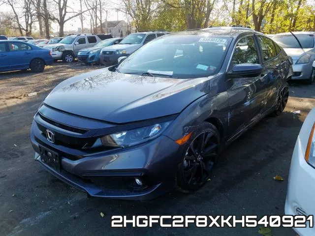 2HGFC2F8XKH540921 фото 3