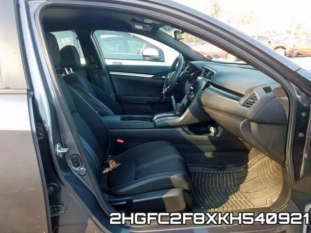2HGFC2F8XKH540921 фото 6