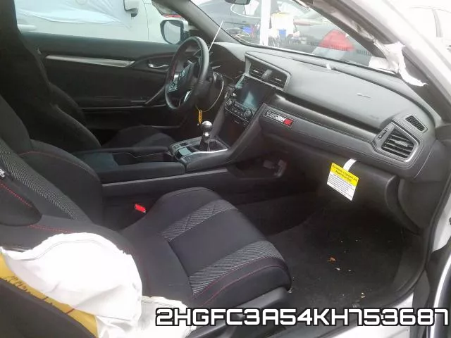 2HGFC3A54KH753687 фото 5