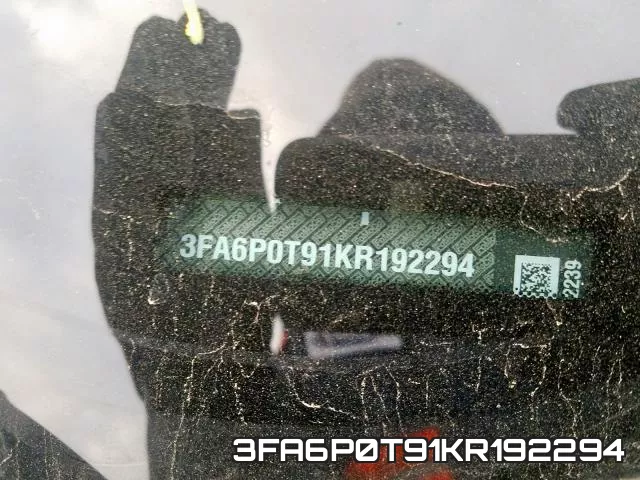 3FA6P0T91KR192294 фото 2
