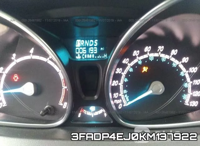 3FADP4EJ0KM137922 фото 8