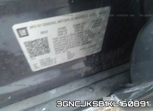3GNCJKSB1KL160891 фото 10