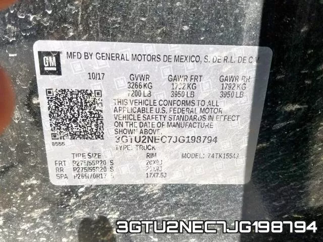 3GTU2NEC7JG198794 фото 2