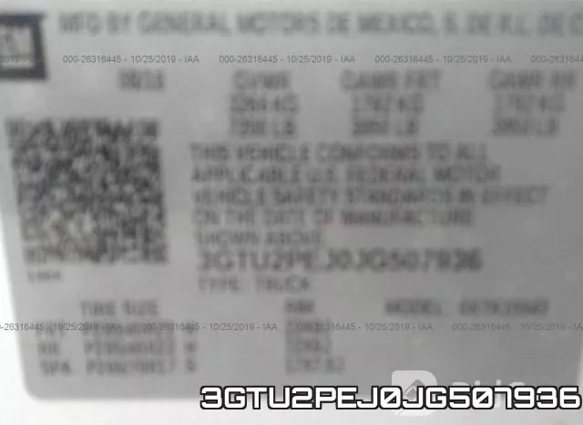 3GTU2PEJ0JG507936 фото 9