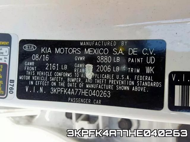 3KPFK4A77HE040263 фото 2