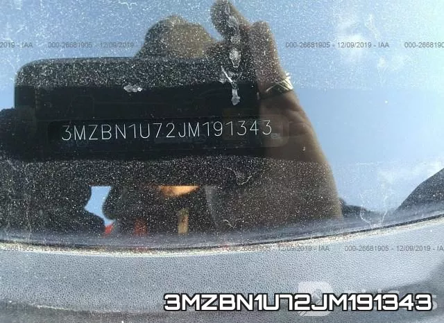 3MZBN1U72JM191343 фото 9