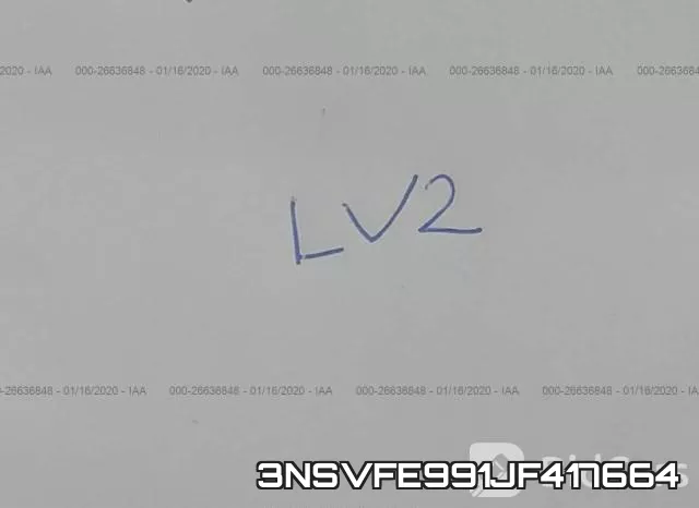 3NSVFE991JF417664 фото 2